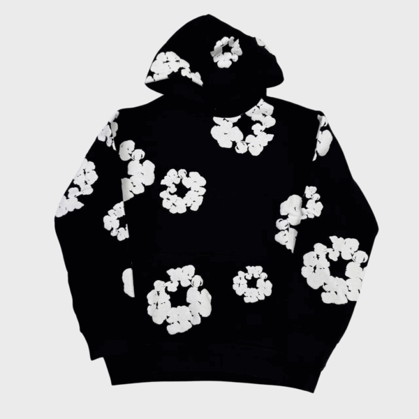 Denim Tears Hoodie Black Denim Tears Wreath Hoodies - Colores