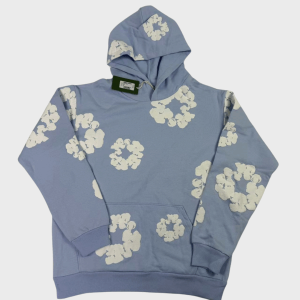 Denim Tears Hoodie Light Blue Denim Tears Hoodie Azul Claro