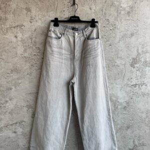 Balenciaga Straight-Leg Jeans 'Gray'