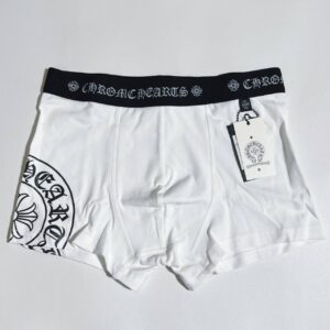 Chrome Hearts Boxer Brief 'Black White' with Logo