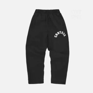 Corteiz Colly Arch Open Hem Pants 'Black'
