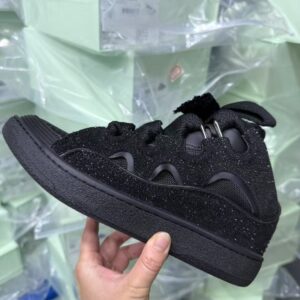 Lanvin Curb Black Diamonds Sneaker