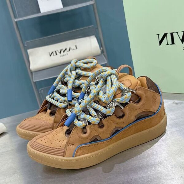 Lanvin Curb Caramel II Sneaker destacada Lanvin Curb Caramel II Sneaker