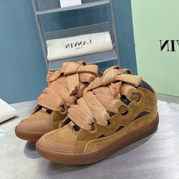 Lanvin Curb Caramel Sneaker destacada Lanvin Curb Caramel Sneaker