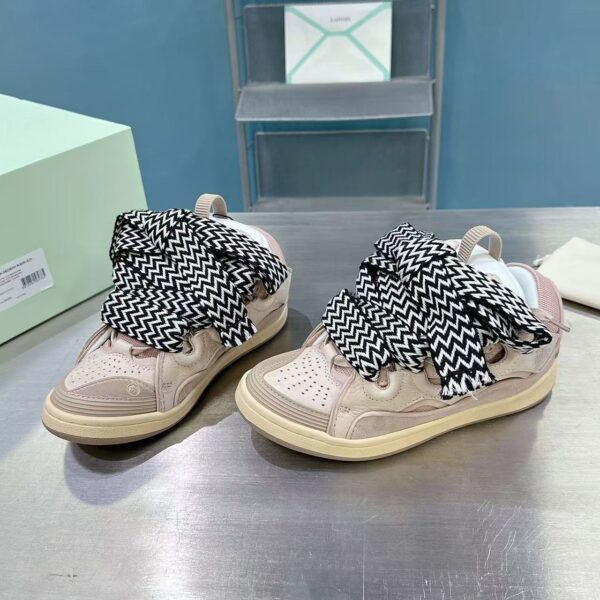 Lanvin Curb Rosa Negro Sneaker 3 Lanvin Curb Rosa Negro Sneaker