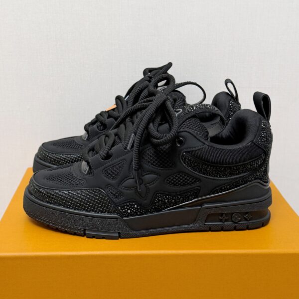 Louis Vuitton LV Skate Sneaker Black Crystal 19 Louis Vuitton LV Skate Sneaker 'Black Crystal'