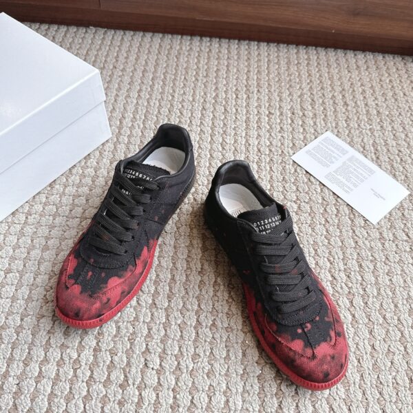 Maison Margiela Tenis Replica Paint Black Red 8 Maison Margiela Replica Paint 'Black Red'