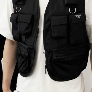 Prada Re-Nylon Tactical Cargo Vest