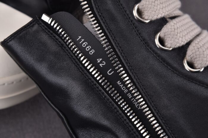 Rick Owens Khaki Concordians Jumbolace Sneakers
