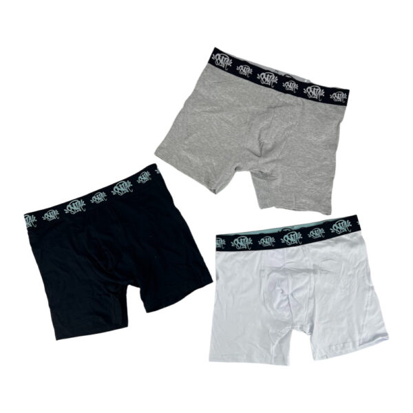 SYNA 3 PACK BOXER 1 Syna 3 pack boxer WHITE/GREY/BLACK