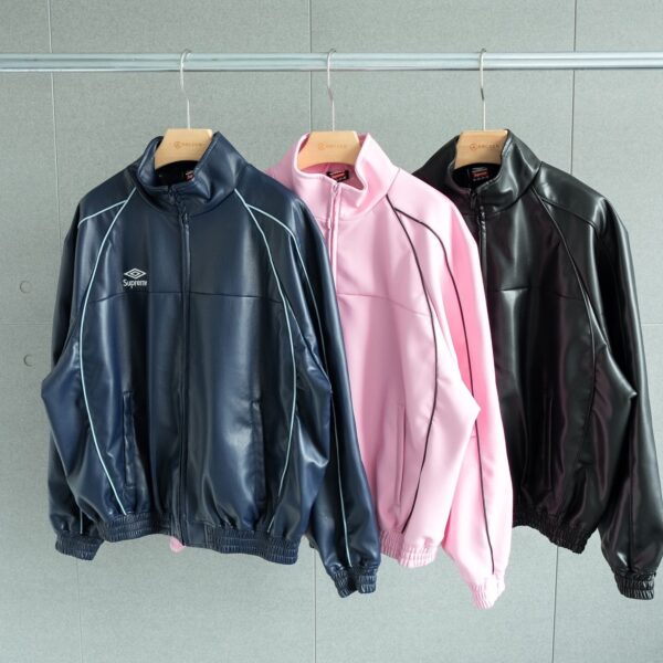 Supreme Umbro Leather Track Jacket colores Supreme Umbro Leather Track Jackets