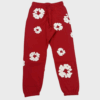 denim tears sweatpants red 1 Denim Tears Sweatpants Red