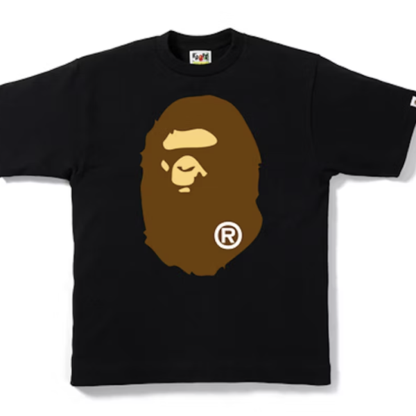 BAPE Big Ape A Head Tee Black 2 BAPE Big Ape A Head Tee ‘Black’