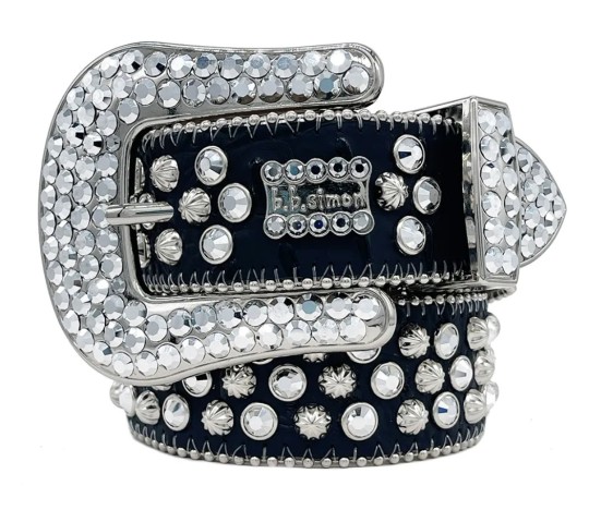 BB SILVER BB Simon Belts