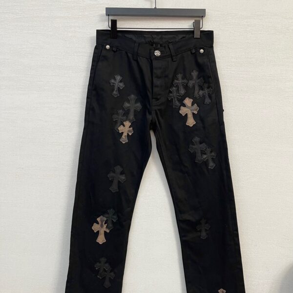 Chrome Hearts Cross Patch Pants BlackCamo Chrome Hearts Cross Patch Pants 'Black/Camo'