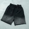 Chrome Hearts Two Tones Cross Rhinestone Short 9 Chrome Hearts Two Tones Cross & Rhinestone Short