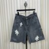 Chrome Hearts White Cross Patch Short 11 Chrome Hearts White Cross Patch Short