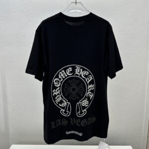 Chrome Hearts horseshoe-print Las Vegas T-shirt