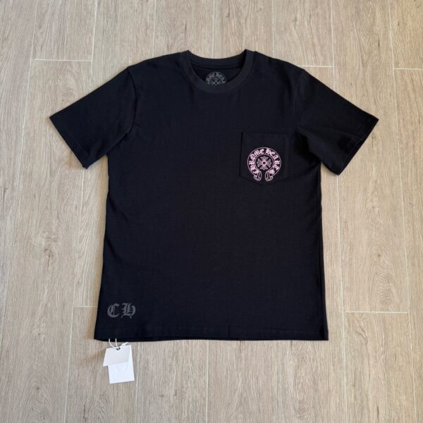 Chrome Hearts horseshoe-print T-shirt Black 3 Chrome Hearts horseshoe-print T-shirt 'Black'