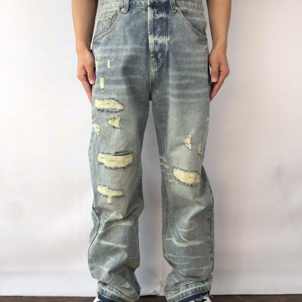 Purple Brand Flare Ripped Jeans Purple Brand Flare Ripped Jeans