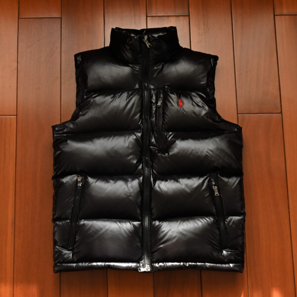 Ralph Lauren El Cap High Gloss Down Vest Black 1 Ralph Lauren El Cap High Gloss Down Vest Black