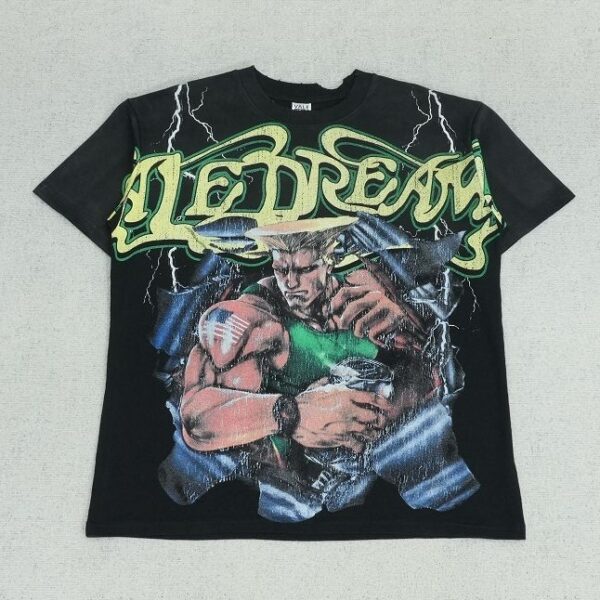 Vale Valley Tee Black Figth 10 Vale Valley Tee 'Black Fight'